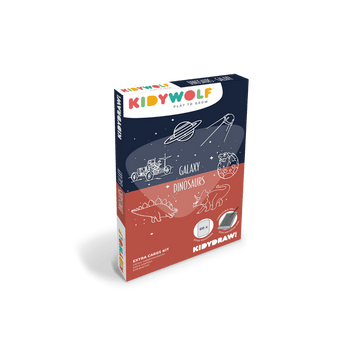 Refill voor Kidydraw Mini tekentablet - Dinosaurussen & Galaxy